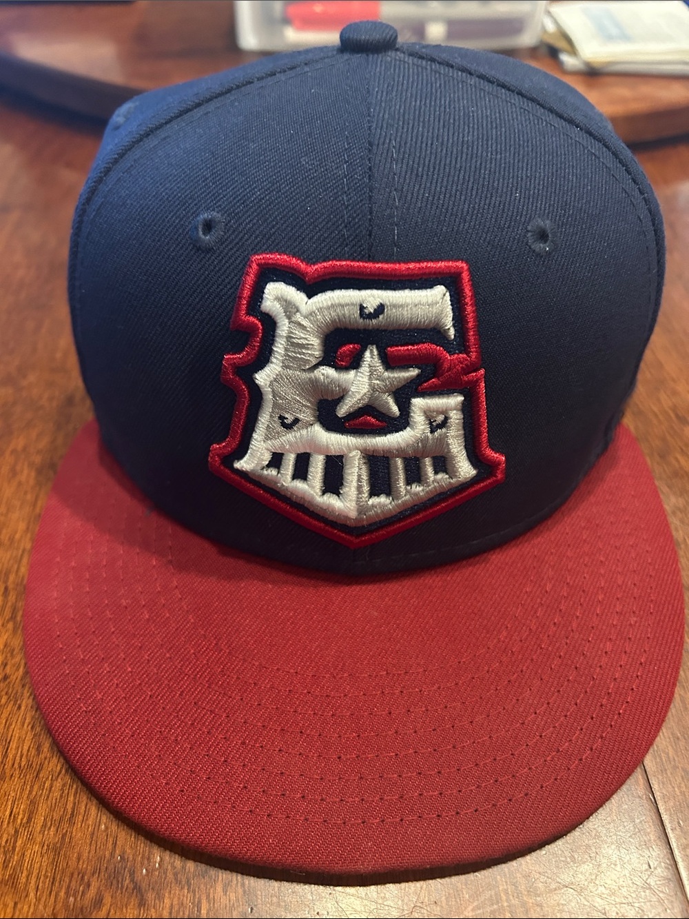 Round Rock Express New Era Official 59Fifty Authentic Fitted Game Hat 6 7/8 MiLB